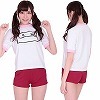 ゼッケン付き体操服ピンク